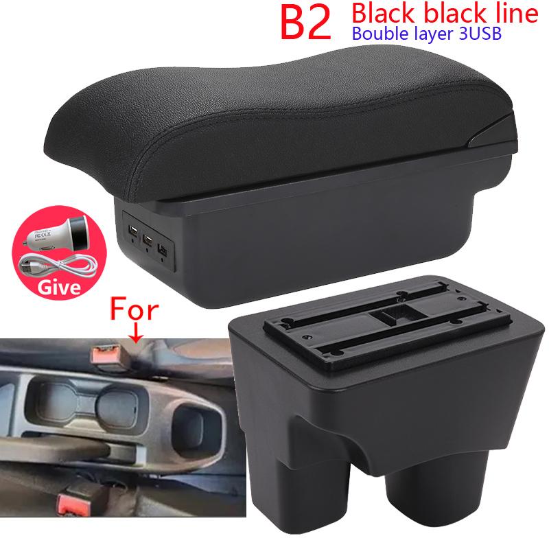 For Chevrolet Onix Armrest Box For Chevrolet Onix Car Armrest 2020-2025 Storage Box Interior Retrofit parts Car Accessories