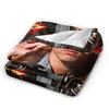 Top Gun Sign Tom Cruise Fighter Flannel Blanket Winter Soft Warm Throw Blanket for Kids Adult Couch Bed Bedspread Sofa Bed Cover