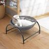 Detachable Elevated Cat Hammock With Stand Pet Sleeping Nest Universal Cat Standing Bed  Winter