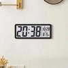Temperature Digital Wall Clock Humidity Electronic Clock LCD Digital Wall Clock  Bedroom