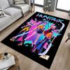 Huntrax Neon Fashion Fusion Carpet For Playroom Bedroom Living Room Sofa Home Decorkids Game Area Rug Nonslip Floor Mat