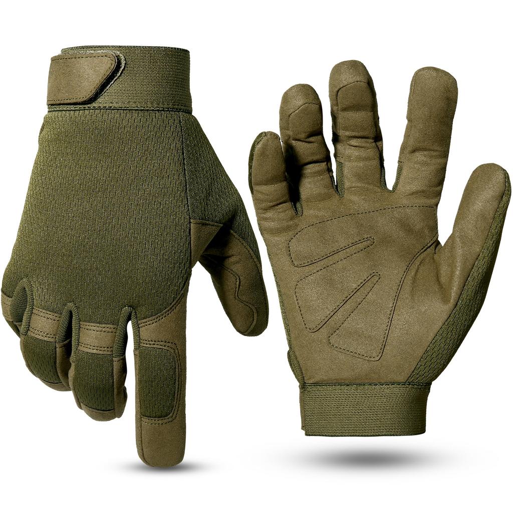Summer Men Gloves Outdoor Sport Cycling Hunting Full Finger Glove Bicycle Mittens Camo Airsoft Hiking Climbing Shooting