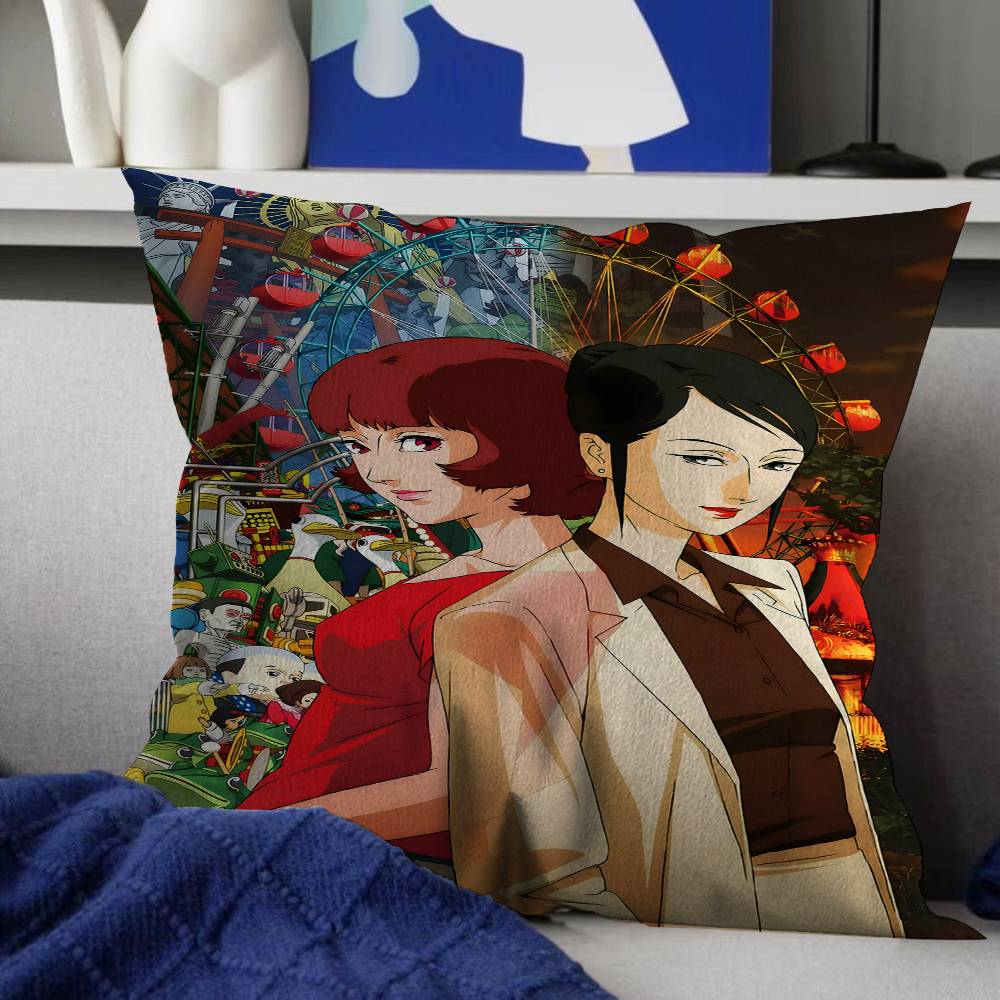 Classic Japan Anime Movies Paprika Personalized Pillow Cover Kids Bedroom Wild Party Decor Pillowcase kid Birthday shower Gift