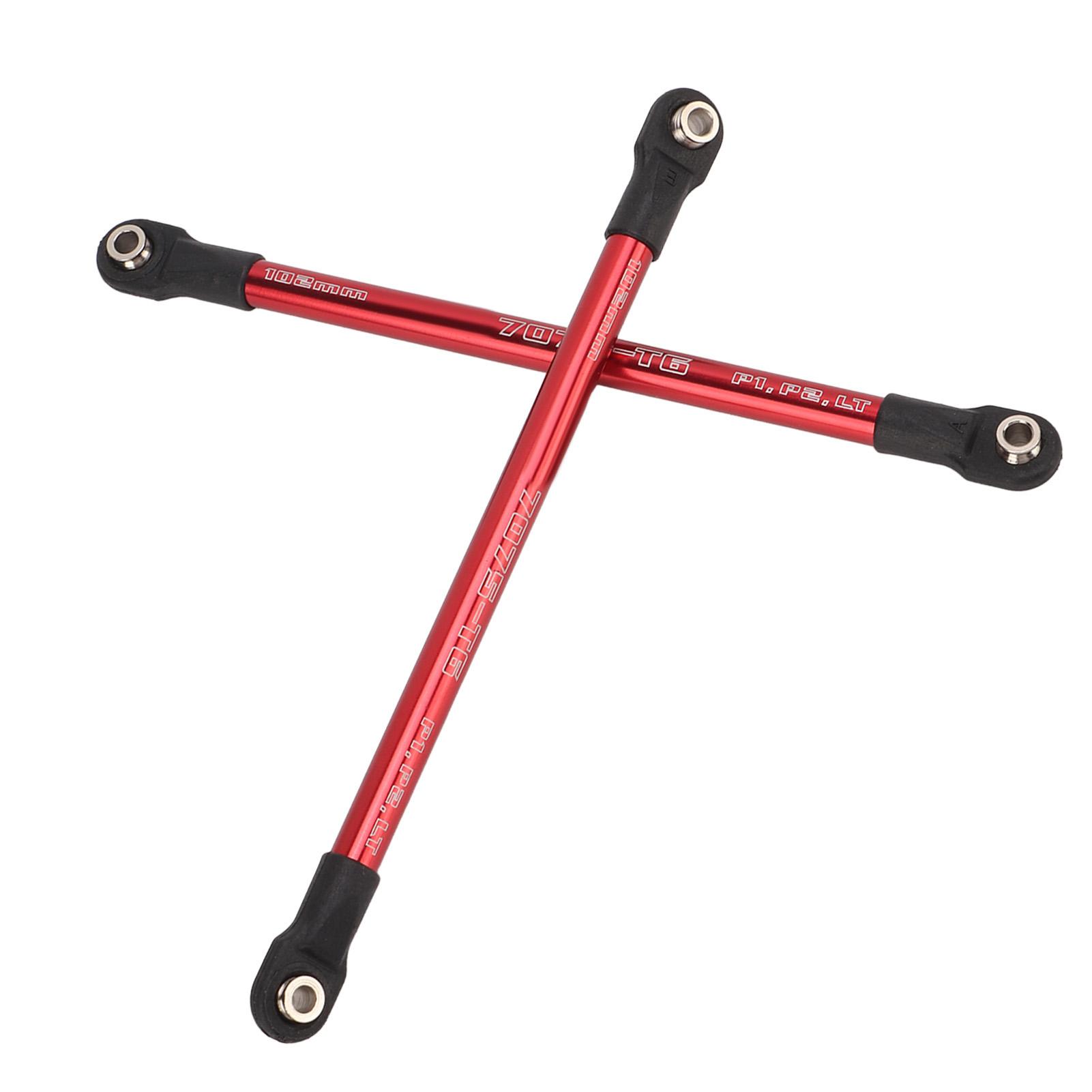 

2 шт. Алюмінієві тяги RC Автомобільна тяга для Traxxas E Revo Summit Revo 1 10 Автомобіль з дистанційним керуванням