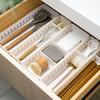 Drawer Organizers Separator Home Office Desk Stationery Storage Box Kitchen Tableware Cutlery Storage Box  Makeup Organizer Box