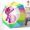 1pc My Little Pony Automatic Umbrella | Portable Foldable 8-Rib Manual Open, Casual Accessory, Durable Canopy Yy250825063