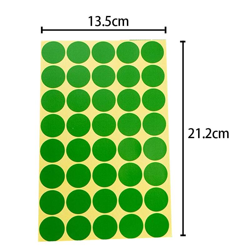 HAISIDIKE Self-Adhesive Round Dot Label Stickers