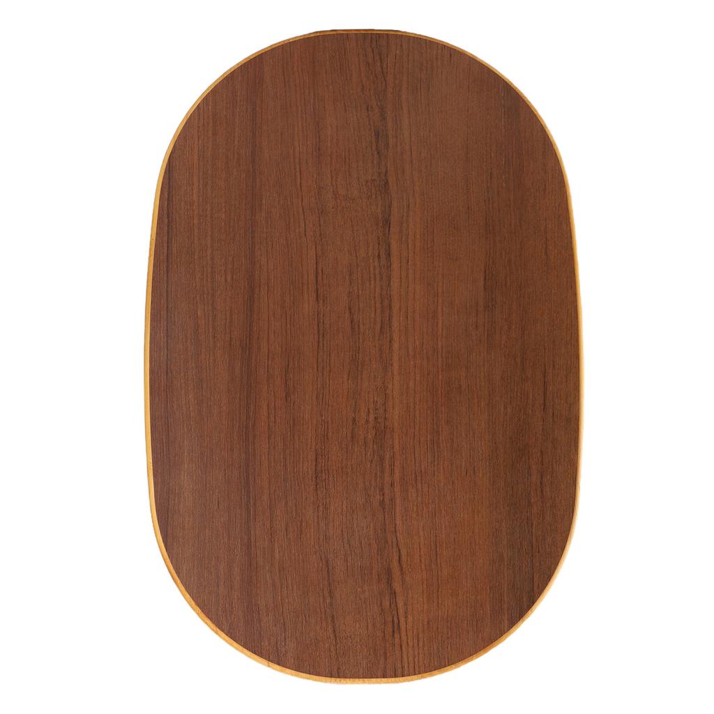 RV Wooden Table Top for Trailer Motorhome Yacht Boat Deck 597x394mm Brown Oval Table