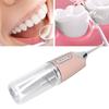Portable Dental Oral Irrigator Food Residues Removal High Pressure Pulse Teeth Cleaner Pink