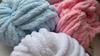 Thick 300g Chenille Blanket Yarn for Finger Knitting, Blue 306