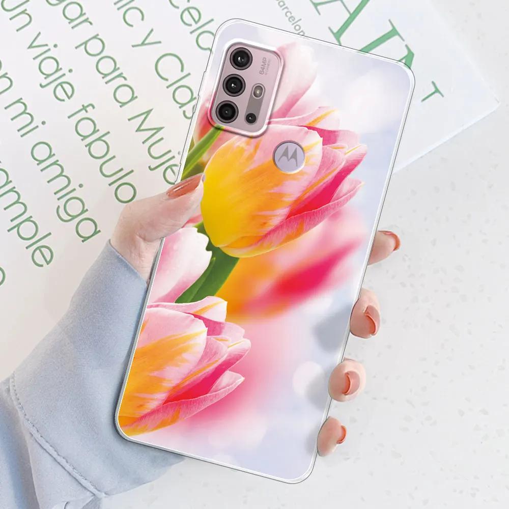 For Moto G10 Case Cover Funda For Moto G20 G30 Clear Soft Silicone Protect Phone Case For Motorola Moto G60 G60S Coque