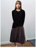 Spring New Modal Pleated Relaxed Midi Skirt - Cloud-Like Comfort