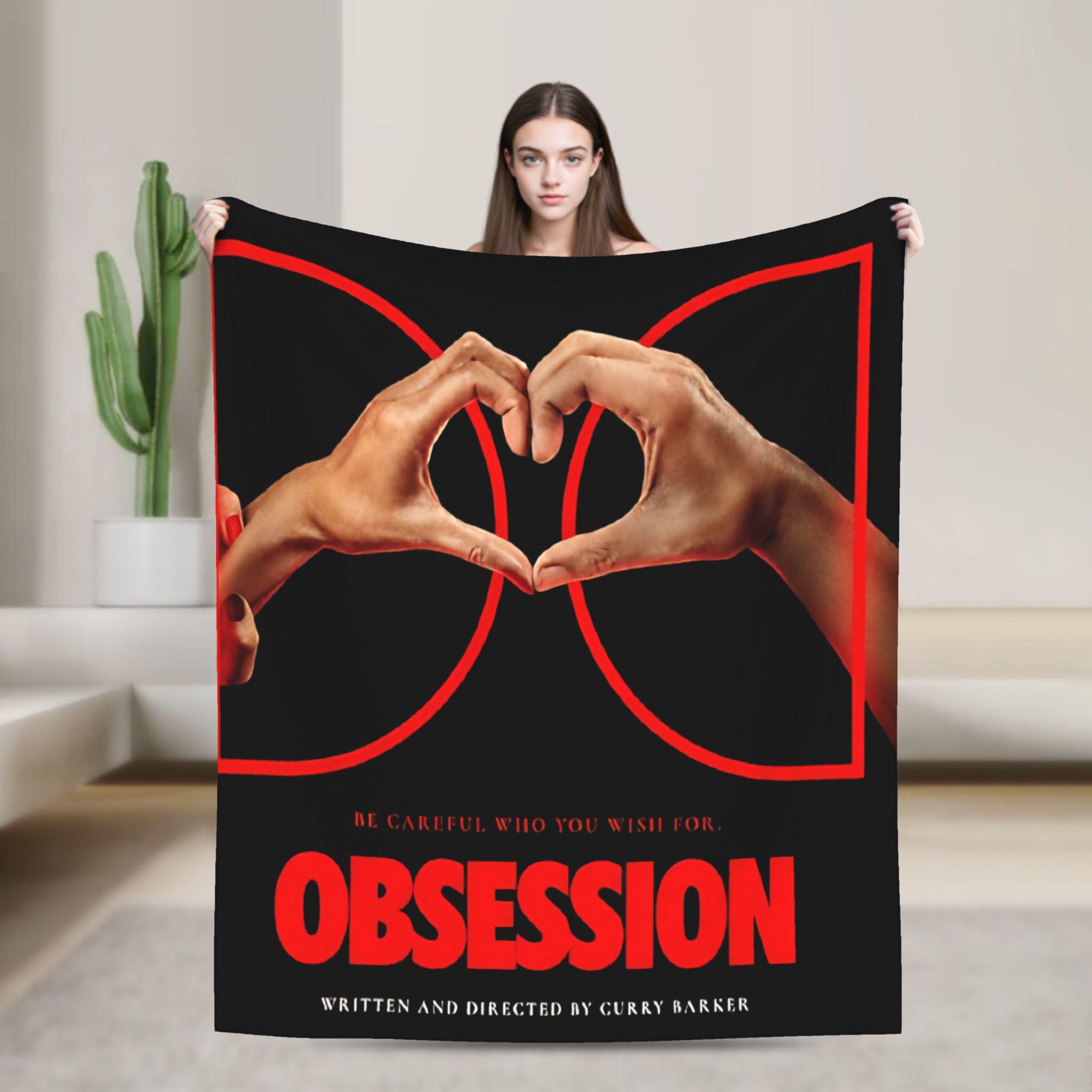Happy Adults Toys Unisex Obsession Movie Horror Blanket Camping Flannel Throw Blanket For Couch Bed Soft Warm Custom Quality Bedspread Gift Idea