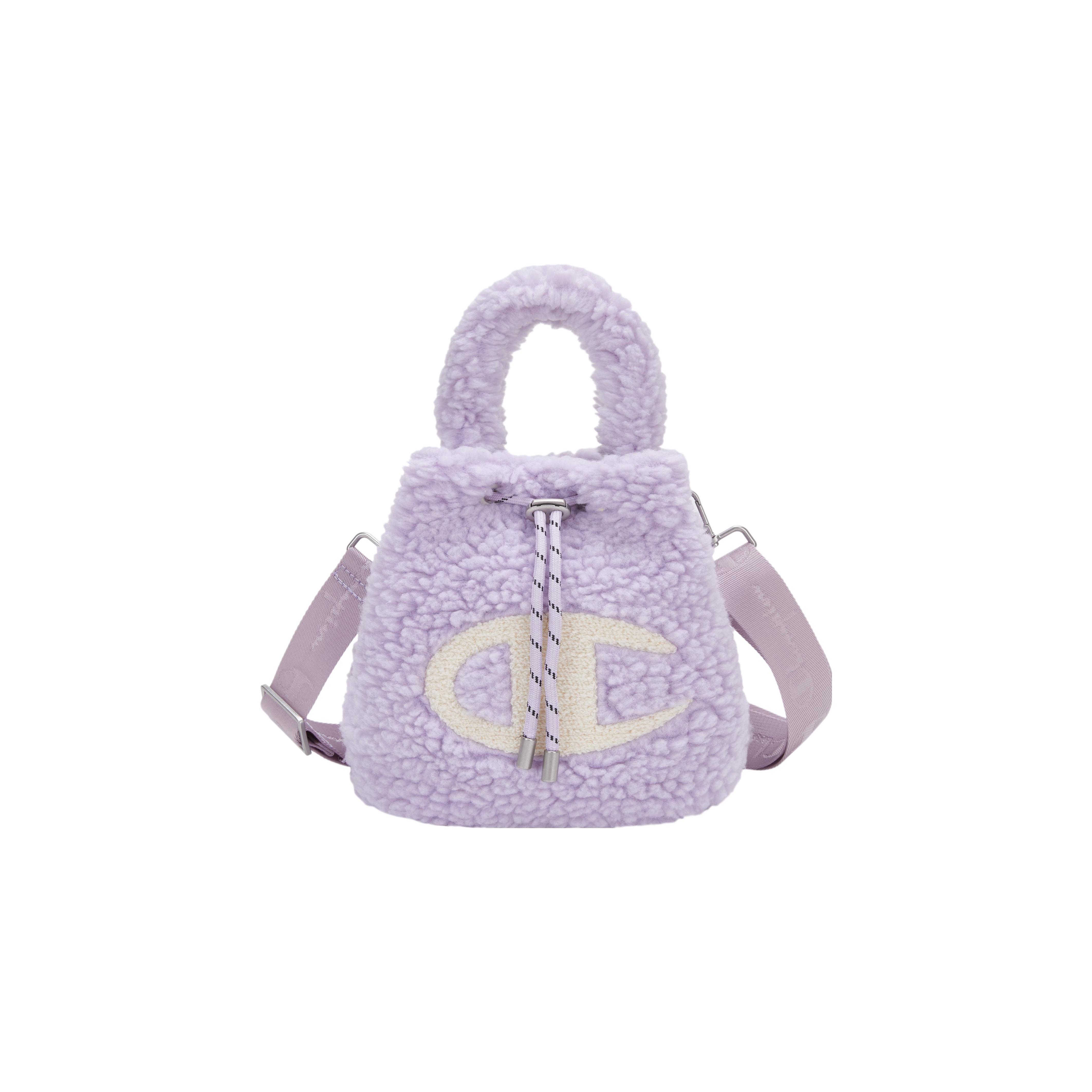 

New Champion Fluffy Collection Fabric Small Shoulder Bag, Bucket Bag, Shoulder Bag, Handbag Small Unisex Multicolor U3DACPU16 18.0*11.9*21.1CM
