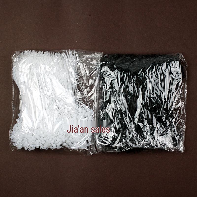 Pointed Round Head Plastic Threading Needle with Mother-Child Buckle for Apparel and Jewelry Tags