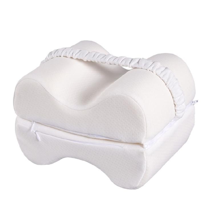 

Supportive Leg Pillow For Side Rest Position With Temperature Regulation To Reduce Uneasiness And Swelling белый