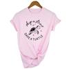 Skip A Straw Save A Graphic Women Tshirt Sea Protect Slogan T Shirt Grunge Crewneck
