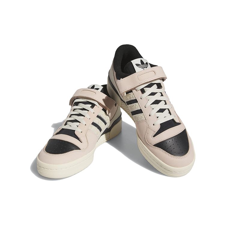Adidas Forum 84 Low Wonder Quartz Black Unisex Sneakers Pink Off-White Core-Black FZ6297