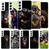 Rottweiler Dog Cover Phone Case For Samsung Galaxy S26 S25 Edge S24 Ultra S23 S22 Plus S21 S20 FE Soft Fundas Shell Galaxy S25 S