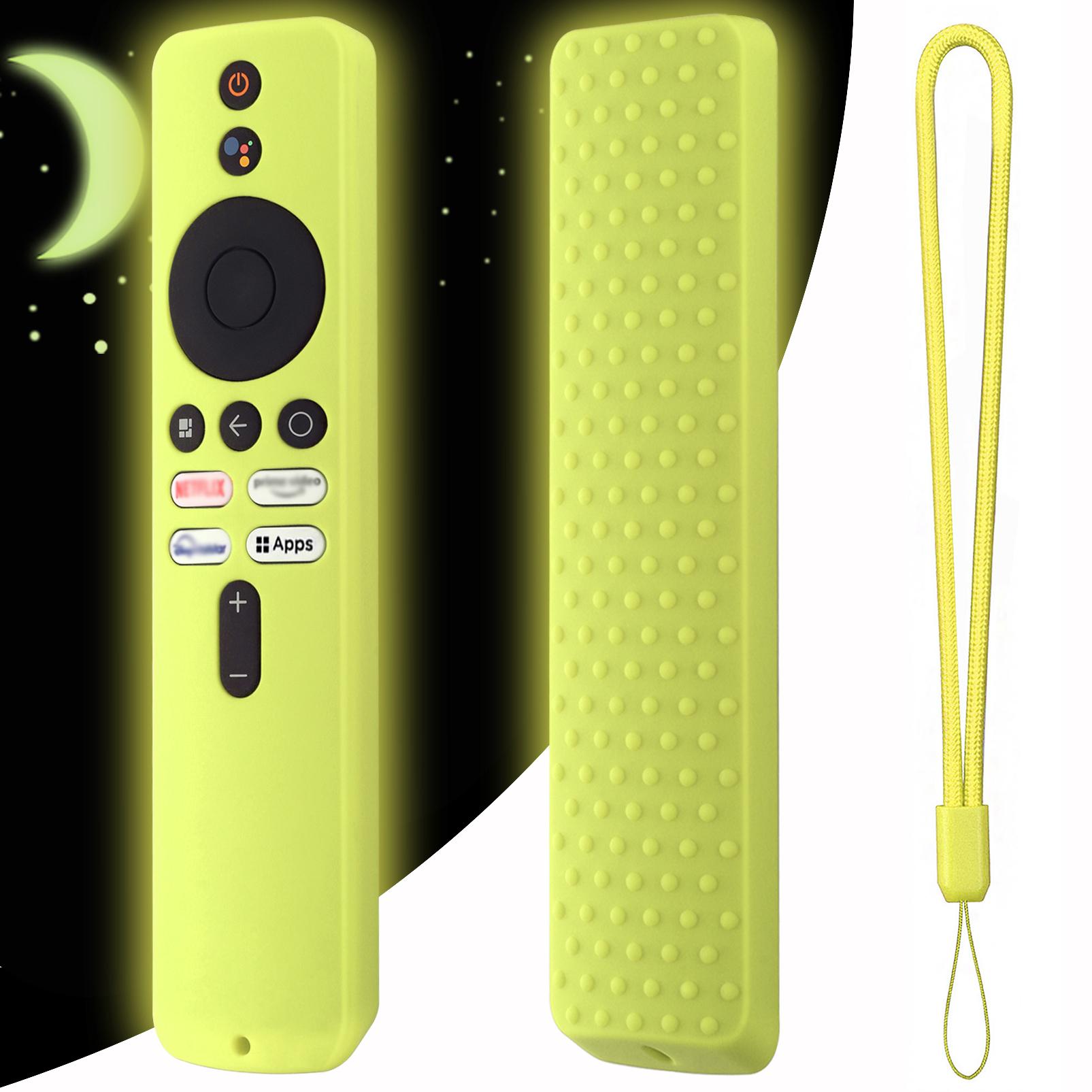 Silicone TV Remote Control Case for Xiaomi TV Box S Remote Control Anti-Drop Anti-Slip Protector Case Cover Accessories