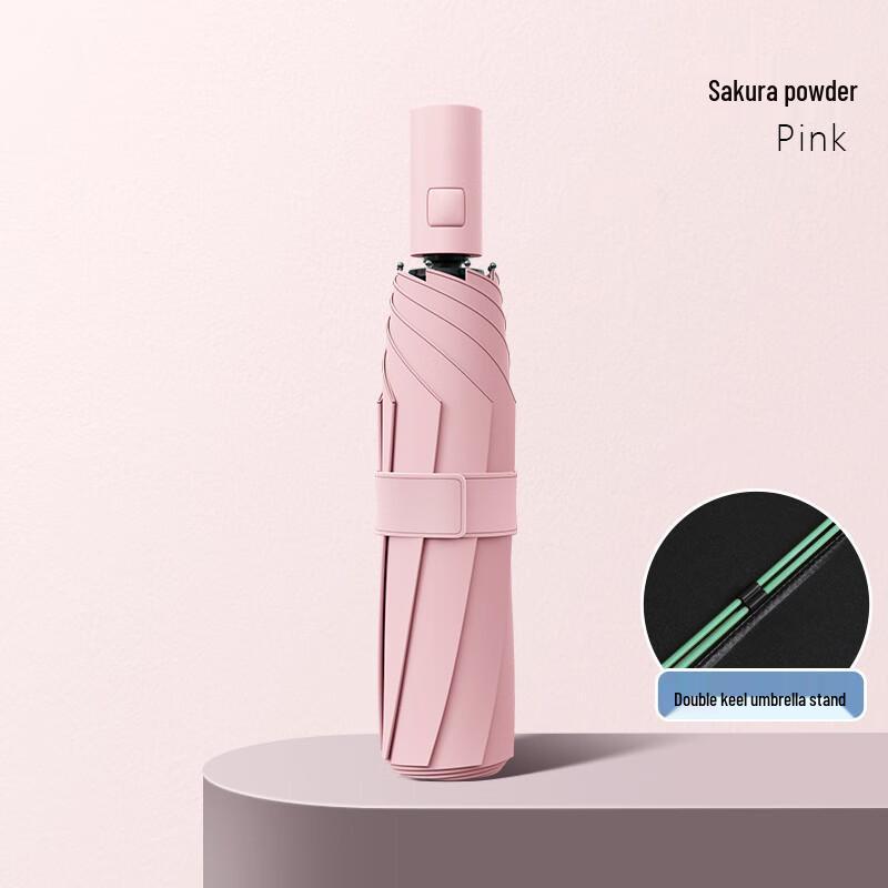 Xinyuxuan Upgraded 8-Rib Dual-Frame Sun/Rain Umbrella