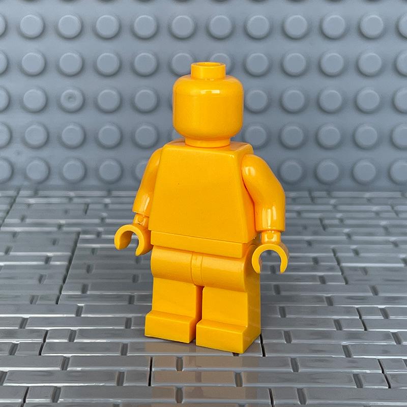 DIY Transparent Minifigure Building Blocks - Plain & Multi-color Paintable