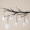 24PCS Ghost Venue Layout Halloween Ornament Hangable Ghost Felt Pendant  for Car Interior Ornament