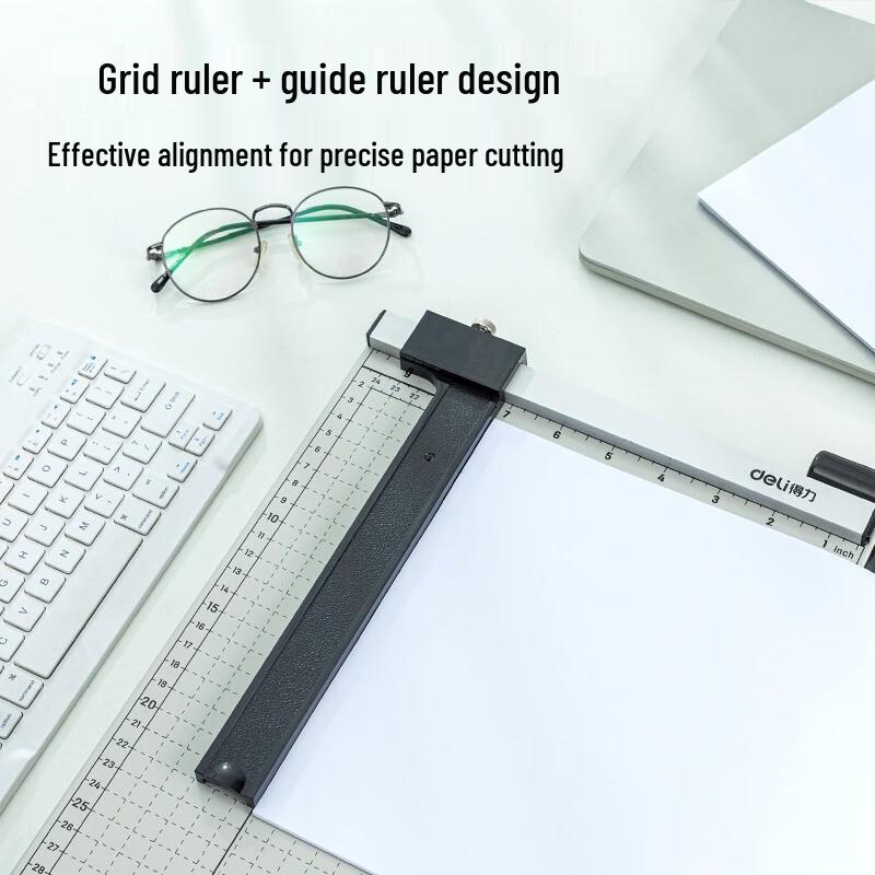 Deli A4 Steel Manual Paper Cutter 8014