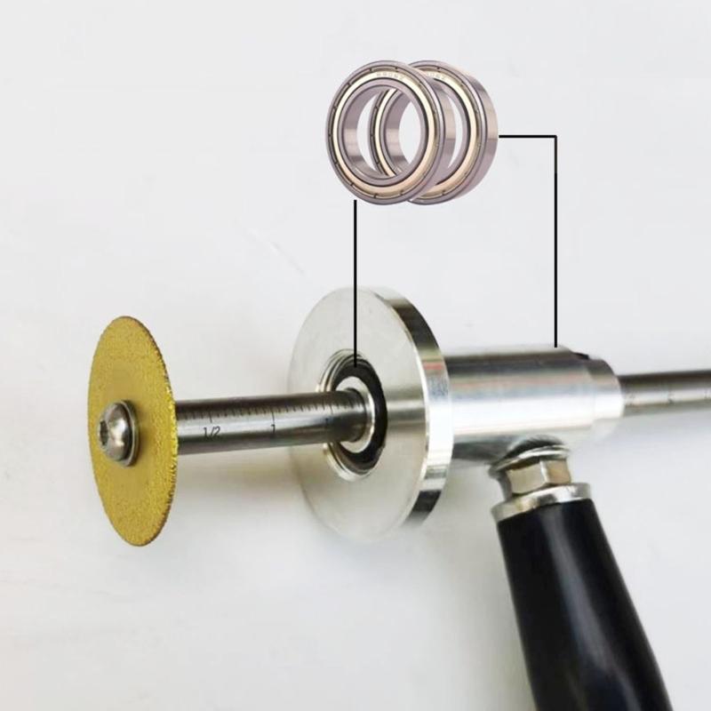 Grit Wheel Plumbing Inside Cutter Tool With 7Inch Depth Adjustment Ergonomic Grip Tool For PVC Pipe Installation Cutting