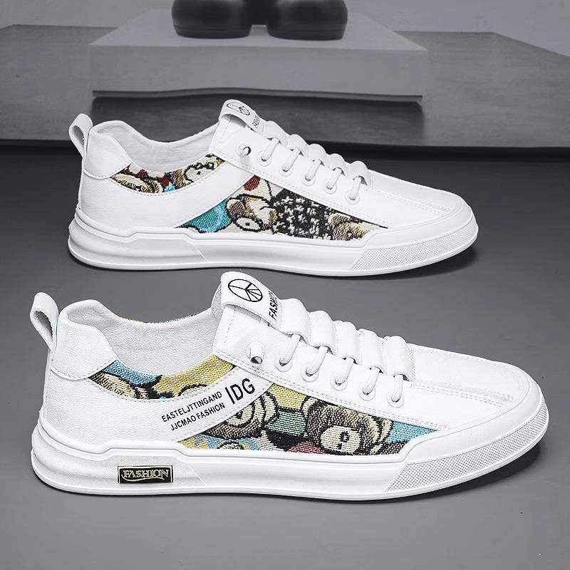 

Summer breathable sports little white canvas board shoes leisure travel tide shoes 39 standard sports code белый