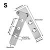 Invisible Pivot Hinge Invisible Door Hinge Wooden Doors Aluminum Frame Doors Internal Doors Long Life Door Installation