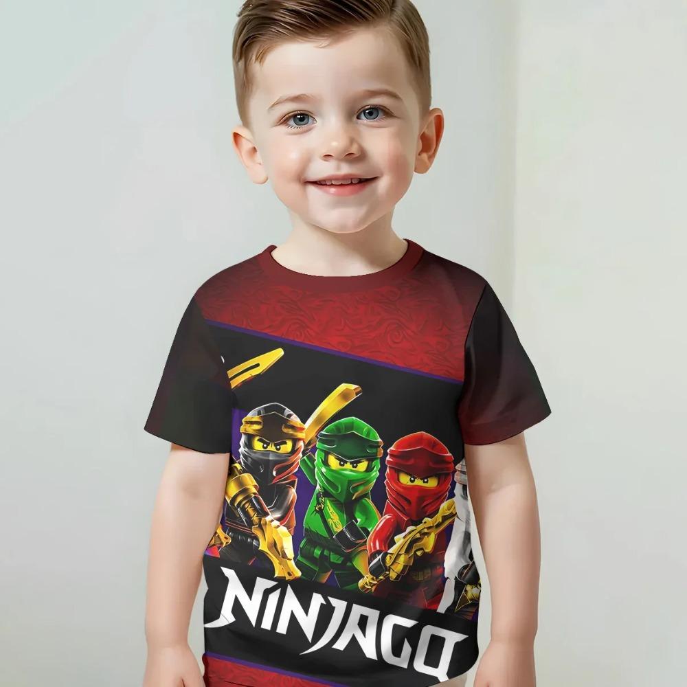 Male Outdoor Clothes for Cartoon Game Children Boy Girl Child T-Shirt Top Shirts