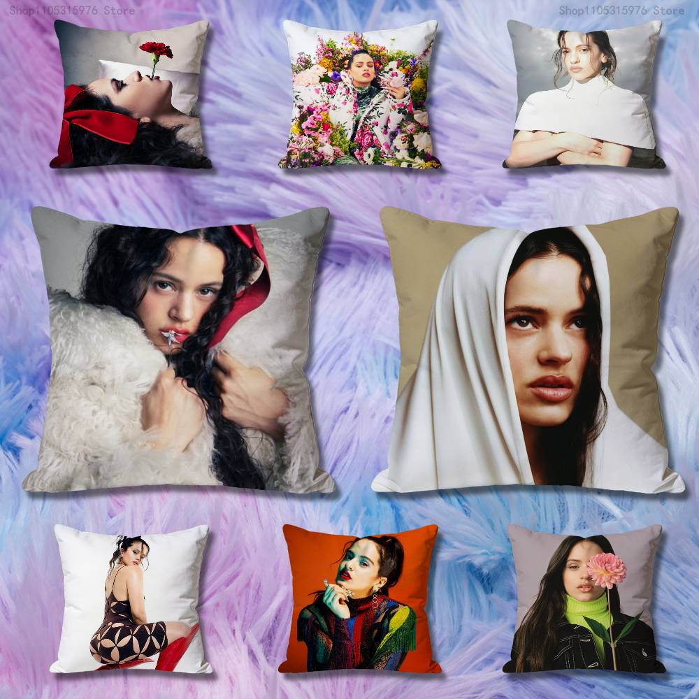 RRosalias Lux Pillow Cases for Bedroom Living Room Sofa Home Decor Polyester Cushion Cover with Zipper
