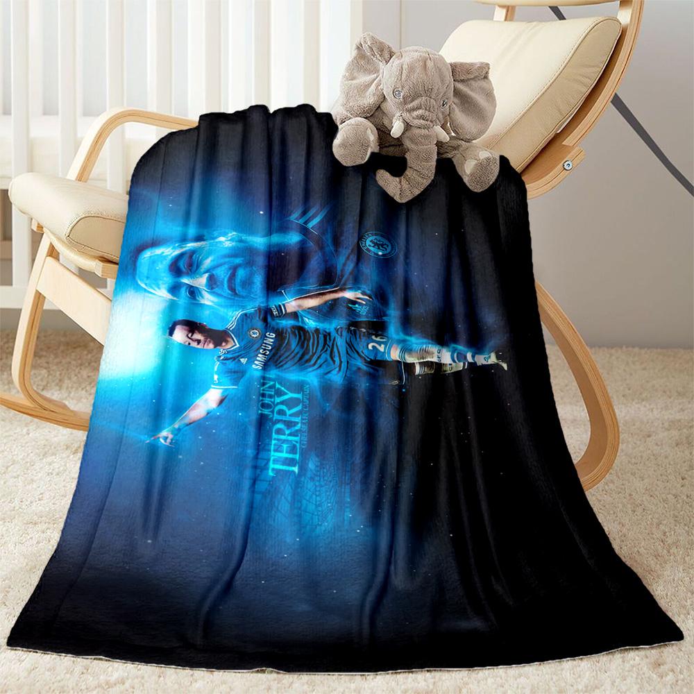Football Player Goal Blanket Warmthful Decor Great for Seaside Sofa Bed Four Seasons Multipurpose Warmthful Decor Best Holiday Gift for Friends Family