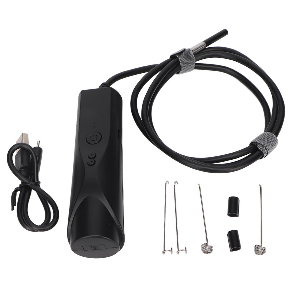 Wireless Endoscope Dual Lens HD 1080P IP67 Waterproof WiFi Borescope with 6 LEDs for Air