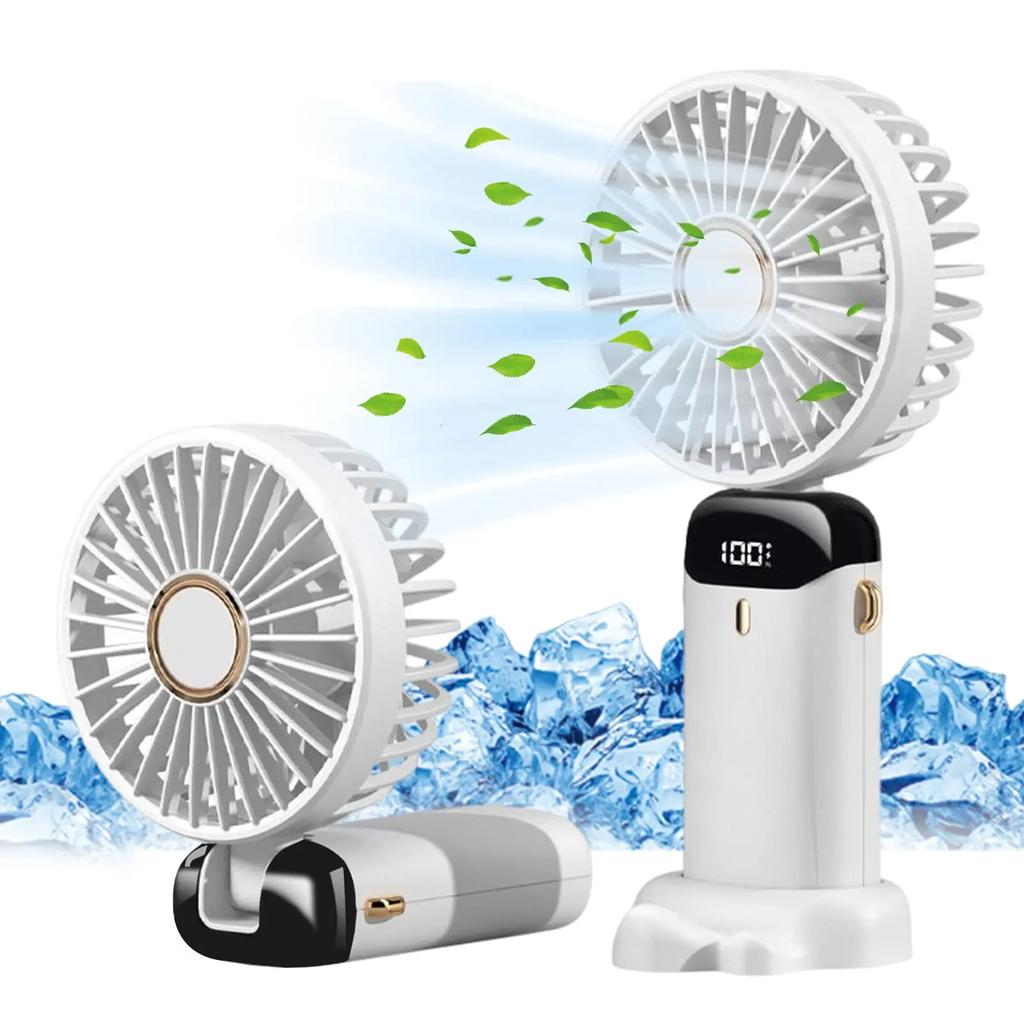 Electric Fan Portable Air Conditioner Mini Cooler Rechargeable Neck Fans for Home Free Shipping Hand Usb Conditioning Blades