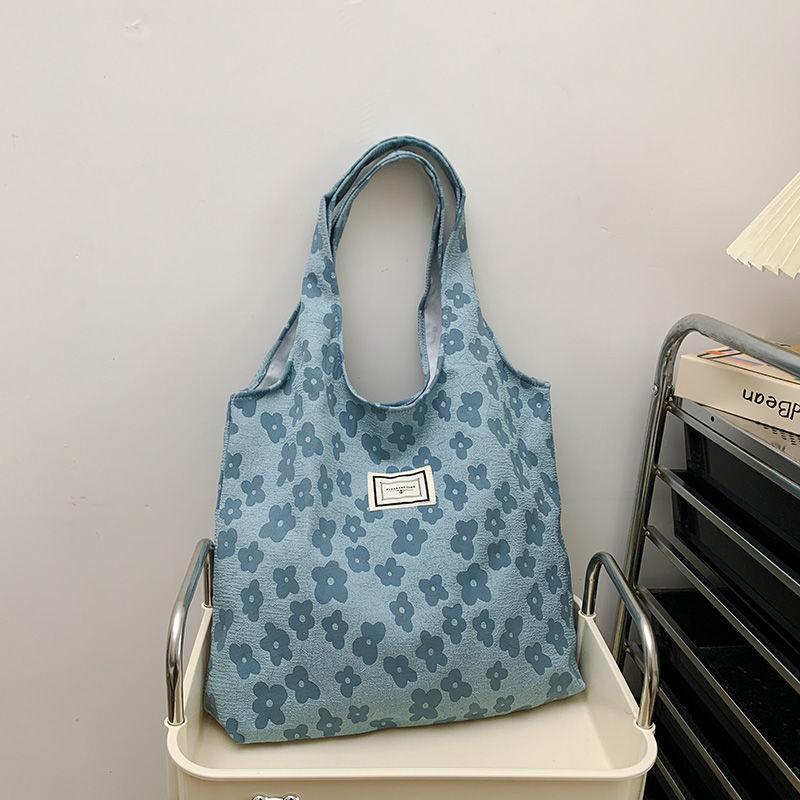 Commuting Stylish Embossing Tote Bag, Daily Versatile Shoulder Bag, Design Cloth Handbag , Casual Underarm Bag