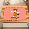 Cartoon Cute Skateboard Cat Floor Mat Welcome Mat Entrance Floor Mat Kitchen Carpet Bathroom Entrance Carpet Home Decoration