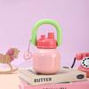 650ml 316 Stainless Steel Big Belly Insulated Bottle Portable Double-Wall Vacuum Thermos, Dual Drinking Spout Handle Water Cup