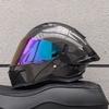 DOT ECE Certified Full Face Motorcycle Helmet Men Women ABS Shell Flip-Up Visor All-Season Use