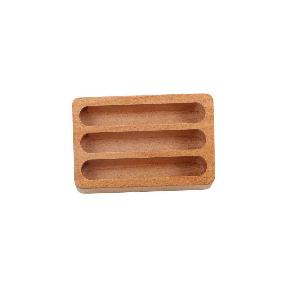 Solid Wood Wooden Business Card Holder Memo Holder Wood Business Card Display Stand  Business Card