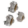 3PCS Brake Calipers 0402 010 Front Left Right Rear Strong Power Replacement for Arctic Cat ATV 250 300 375 400 454 500