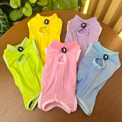 Pet Cat Clothing, Anti-licking and Anti-biting Soft and Super Elastic British Shorthair Blue Cat Hairless