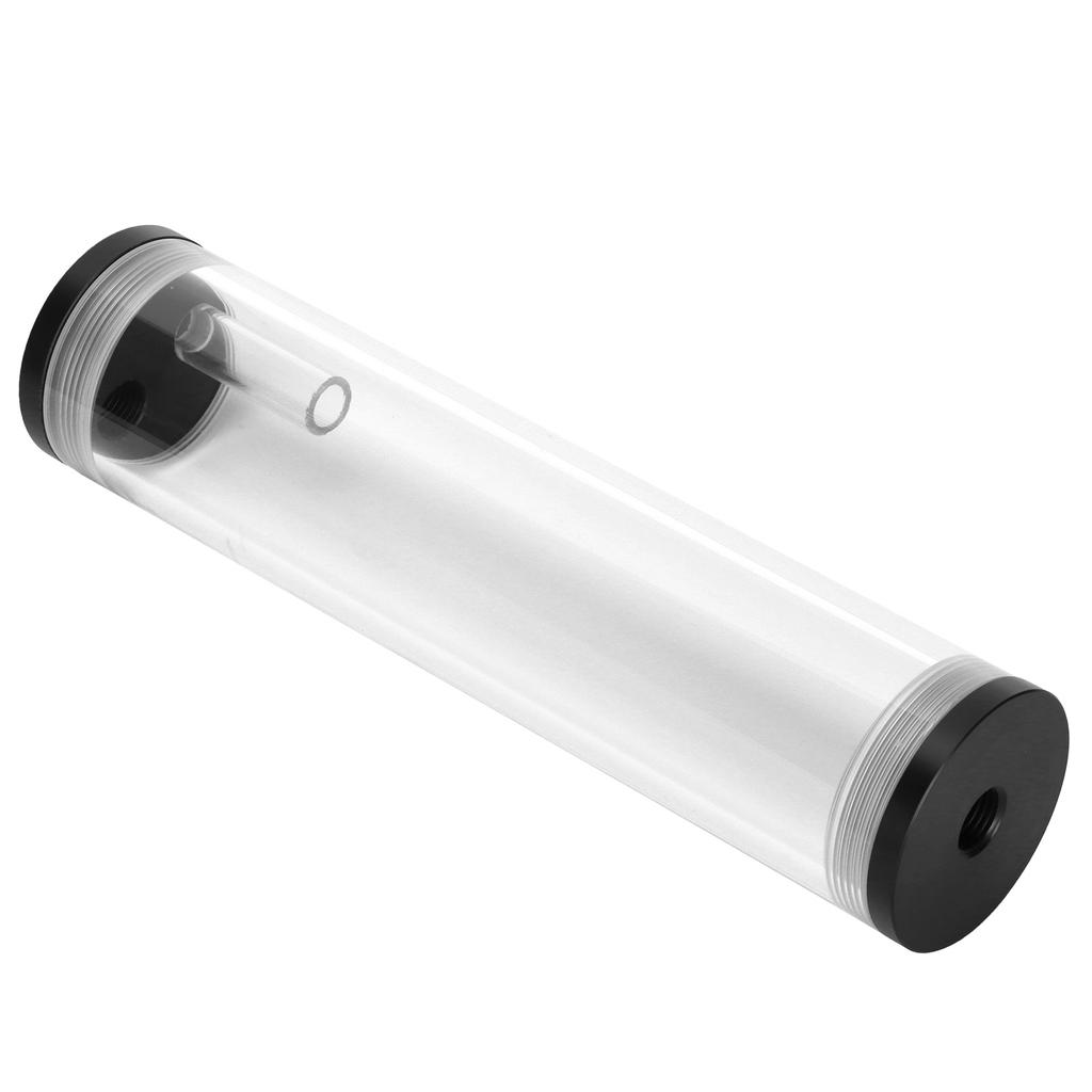 Water Cooling Tank Acrylic Cylindrical 3‑Hole G14 Thread Reservoir Computer Cooler Accessories