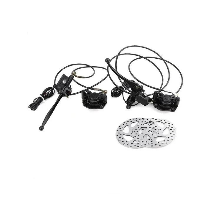 CItycoco Vorder- und Hinterradbremsen Hydraulische Scheibenbremspumpe Bremszange für Chinesischen Harley Citycoco Elektroroller Roller