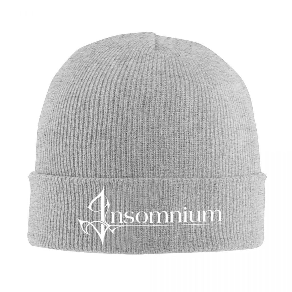 Män Kvinnor Manschettmössa INSOMNIUM BAND Rock Merchandise Varma Vintermössor Stickade Mössor Huvudbonad Stickad Hatt