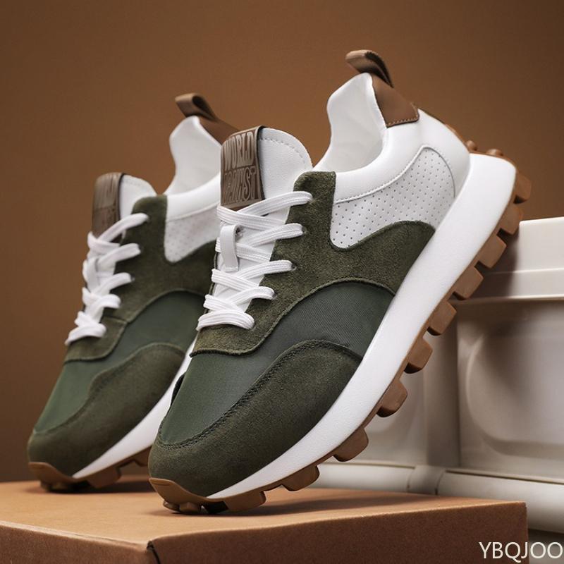 

Autumn winter new casual sports running thick soled men s shoes anti slip wear-resistant trendy simple comfortable men s shoes 44