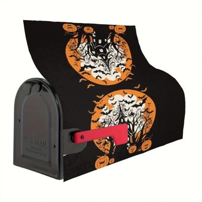 Copertura per cassetta postale a tema Halloween, custodia magnetica per cassetta postale, custodia colorata per cassetta postale gotica per giardino