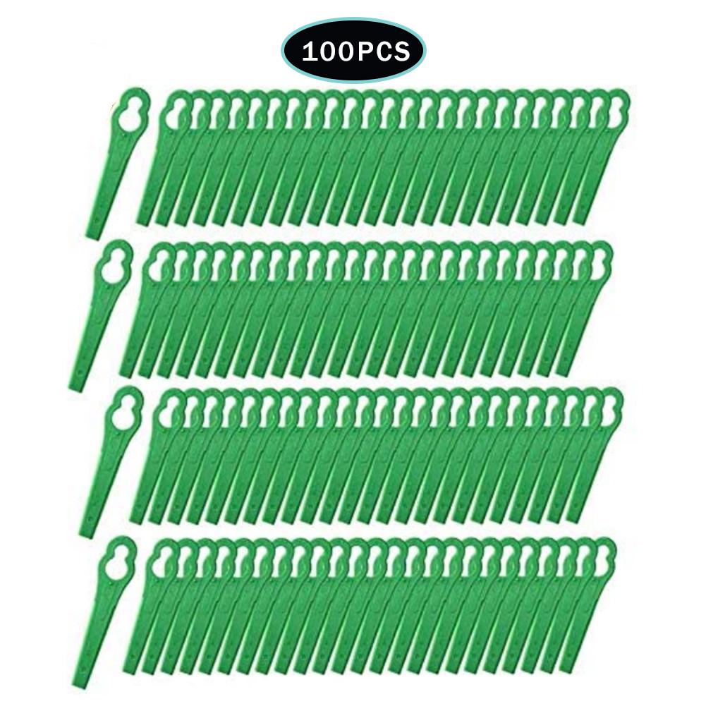 Buy 100PCS Grass Trimmer Blade Replacement Blades for Bosch Einhell