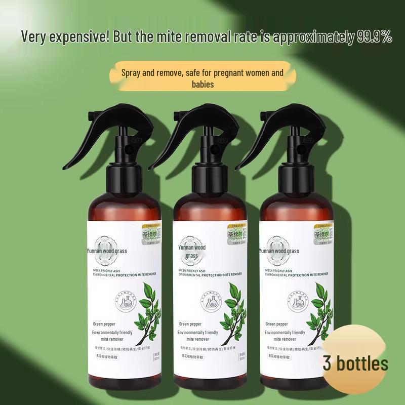 Yunnan Herbal Anti-Mite Bedding Spray - Insecticide, Sterilizing, Deodorizing Solution